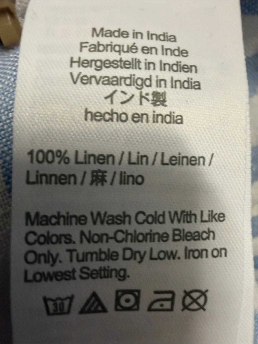 J. Crew light blue